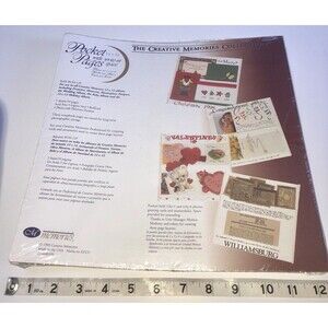 Creative Memories 12 x 12 White Pocket Pages NEW with write-in space RCM-12P